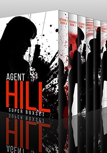 Book Cover Art Work for the book titled: Agent Hill Super Boxset: A Gripping Espionage Thriller