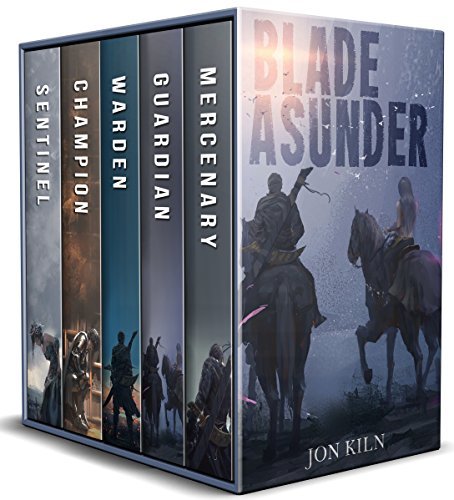 Book Cover Art Work for the book titled: Blade Asunder Complete Series Box Set
