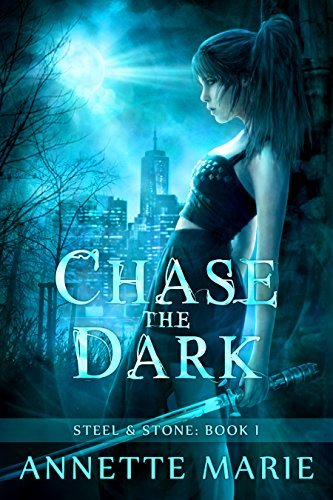Book Cover Art Work for the book titled: Chase the Dark (Steel & Stone Book 1)