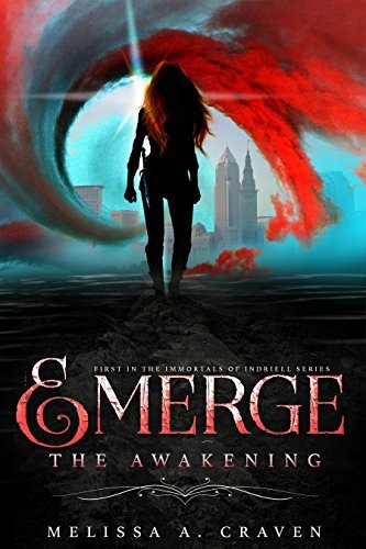 Book Cover Art Work for the book titled: Emerge: The Awakening: (Immortals of Indriell Book 1)