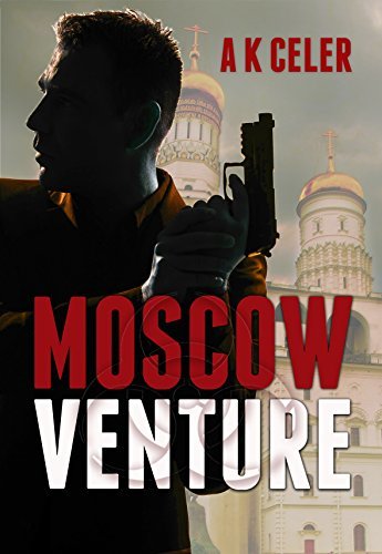 Book Cover Art Work for the book titled: Moscow Venture: Historical Espionage Action Thriller