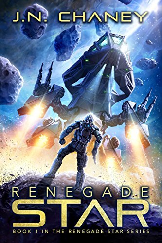 Book Cover Art Work for the book titled: Renegade Star: An Intergalactic Space Opera Adventure