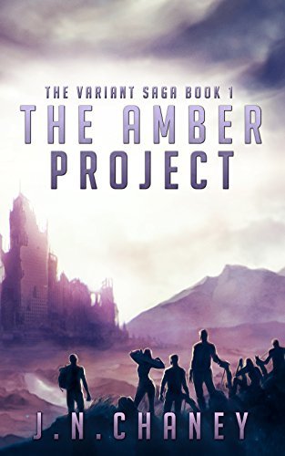 Book Cover Art Work for the book titled: The Amber Project: A Dystopian Sci-fi Novel (The Variant Saga Book 1)