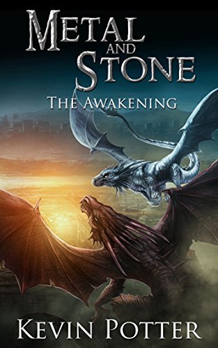 Book Cover Art Work for the book titled: The Awakening (Metal and Stone Book 1)