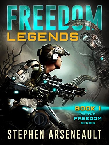 Book Cover Art Work for the book titled: FREEDOM Legends