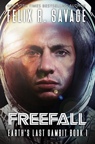 Book Cover Art Work for the book titled: Freefall: A First Contact Technothriller (Earth's Last Gambit Book 1)