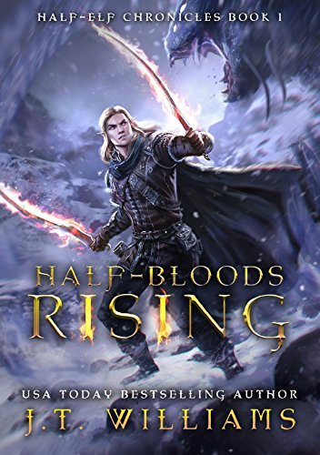 Book Cover Art Work for the book titled: Half-Bloods Rising: A Tale of the Dwemhar (Half-Elf Chronicles Book 1)