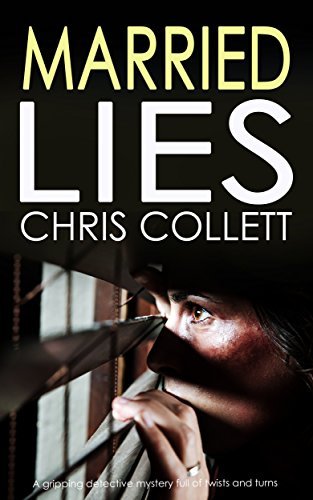 Book Cover Art Work for the book titled: MARRIED LIES a gripping detective mystery full of twists and turns