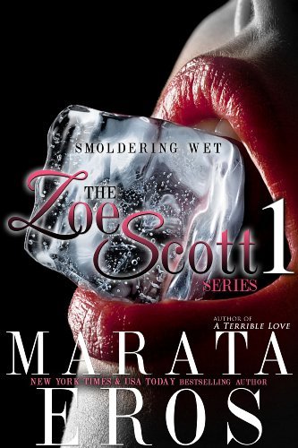 Book Cover Art Work for the book titled: Smoldering Wet: Story 1 (The Zoe Scott Series)