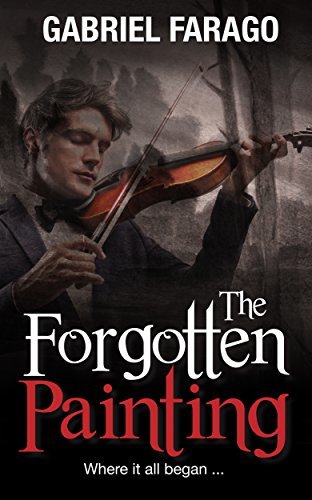 Book Cover Art Work for the book titled: The Forgotten Painting: A Historical Mystery Novella