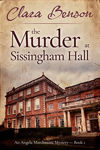Book Cover Art Work for the book titled: The Murder at Sissingham Hall (An Angela Marchmont Mystery Book 1)