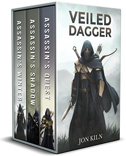Book Cover Art Work for the book titled: Veiled Dagger Series: Books 1-3