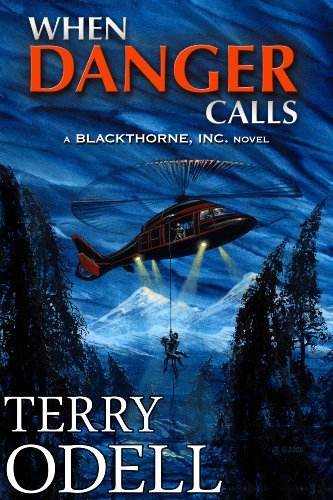 Book Cover Art Work for the book titled: When Danger Calls (Blackthorne