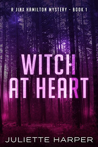Book Cover Art Work for the book titled: Witch at Heart (A Jinx Hamilton Mystery Book 1)