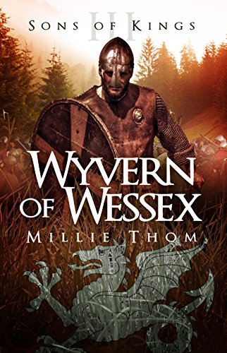 Book Cover Art Work for the book titled: Wyvern of Wessex (Sons of Kings Book 3)