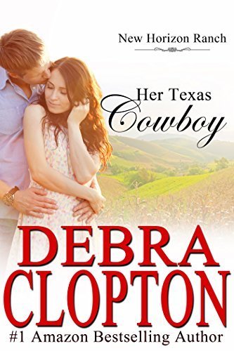 Book Cover Art Work for the book titled: Her Texas Cowboy (New Horizon Ranch: Mule Hollow Book 1)