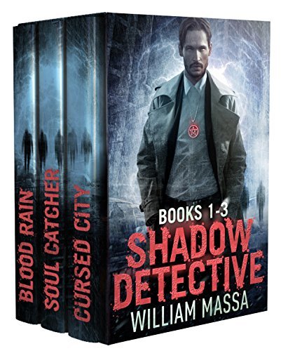 Book Cover Art Work for the book titled: Shadow Detective Supernatural Dark Urban Fantasy Series: Books 1-3 (Shadow Detective Boxset)