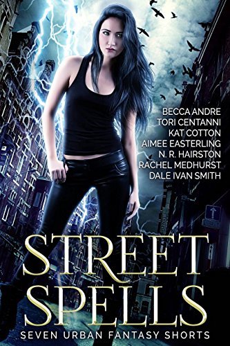 Book Cover Art Work for the book titled: Street Spells: Seven Urban Fantasy Shorts