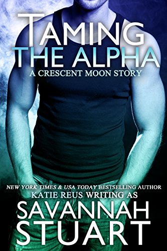 Book Cover Art Work for the book titled: Taming the Alpha (A Werewolf Romance) (Crescent Moon Series Book 1)