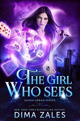 Book Cover Art Work for the book titled: The Girl Who Sees (Sasha Urban Series Book 1)